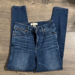 Madewell High Rise Skinny Jeans